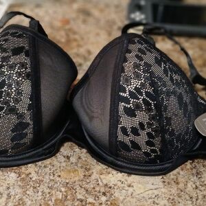 Secret Treasures Black Lace Intimates
